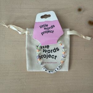 Little Words Project Beaded Bracelet Bead Pattern: “In my era” Taylor Swift